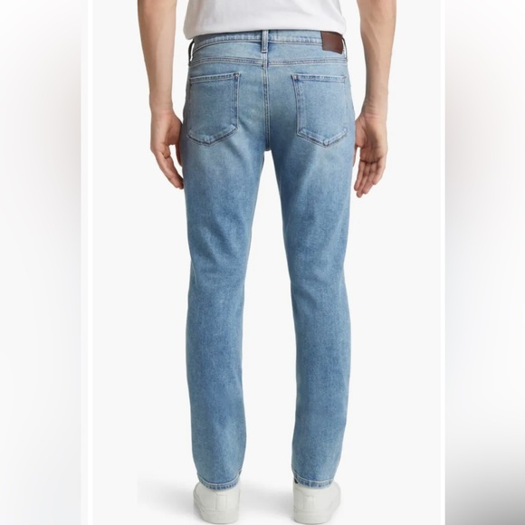 Paige Transcend Vintage Federal Slim Straight Jeans, Kahn - Picture 2 of 5